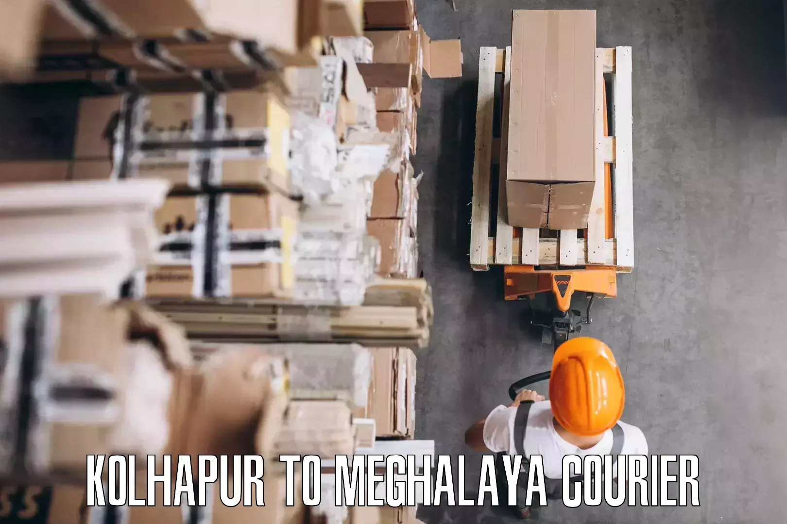 Nationwide furniture transport Kolhapur to Meghalaya