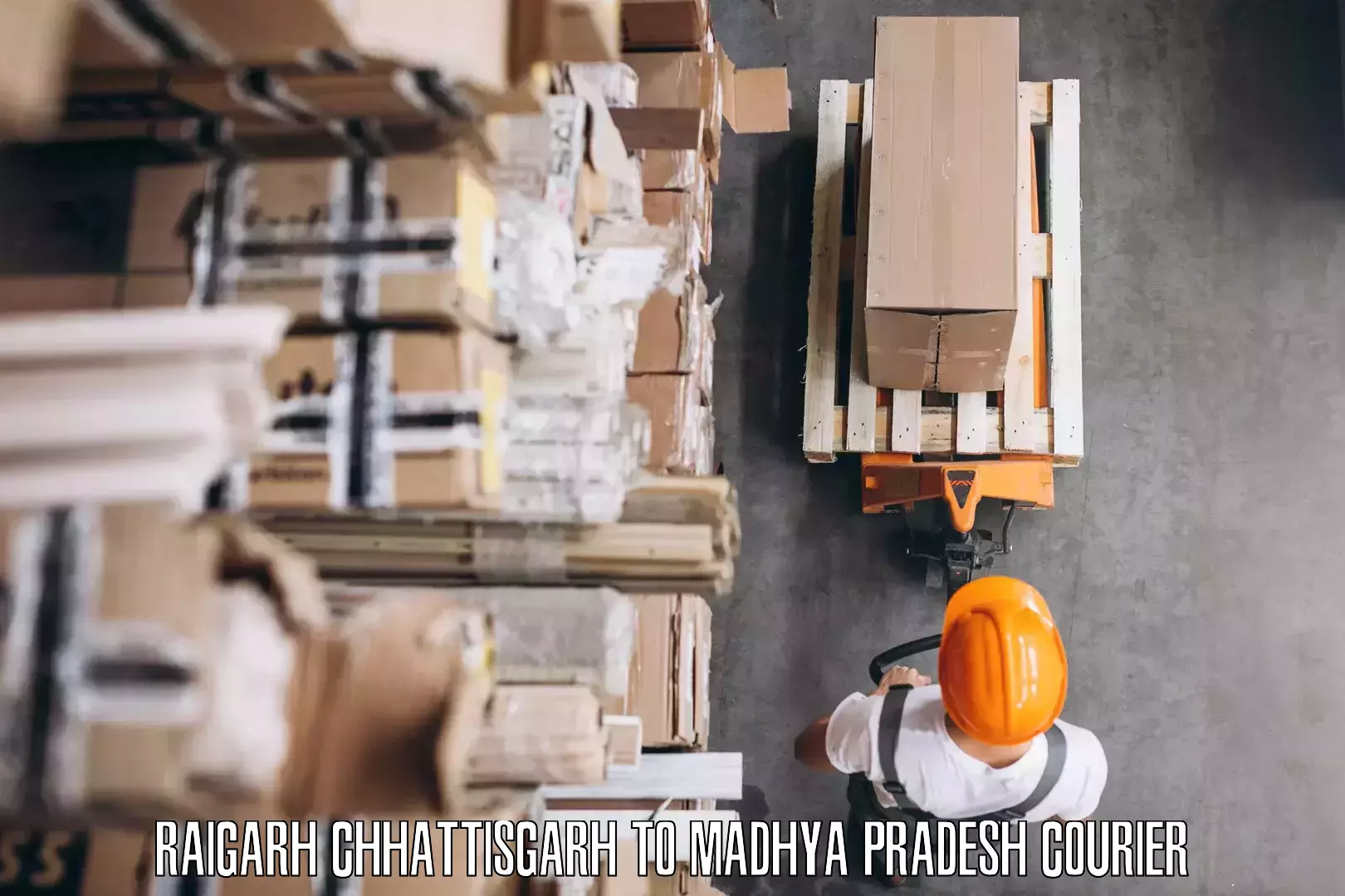 Professional home goods transport Raigarh Chhattisgarh to Garoth