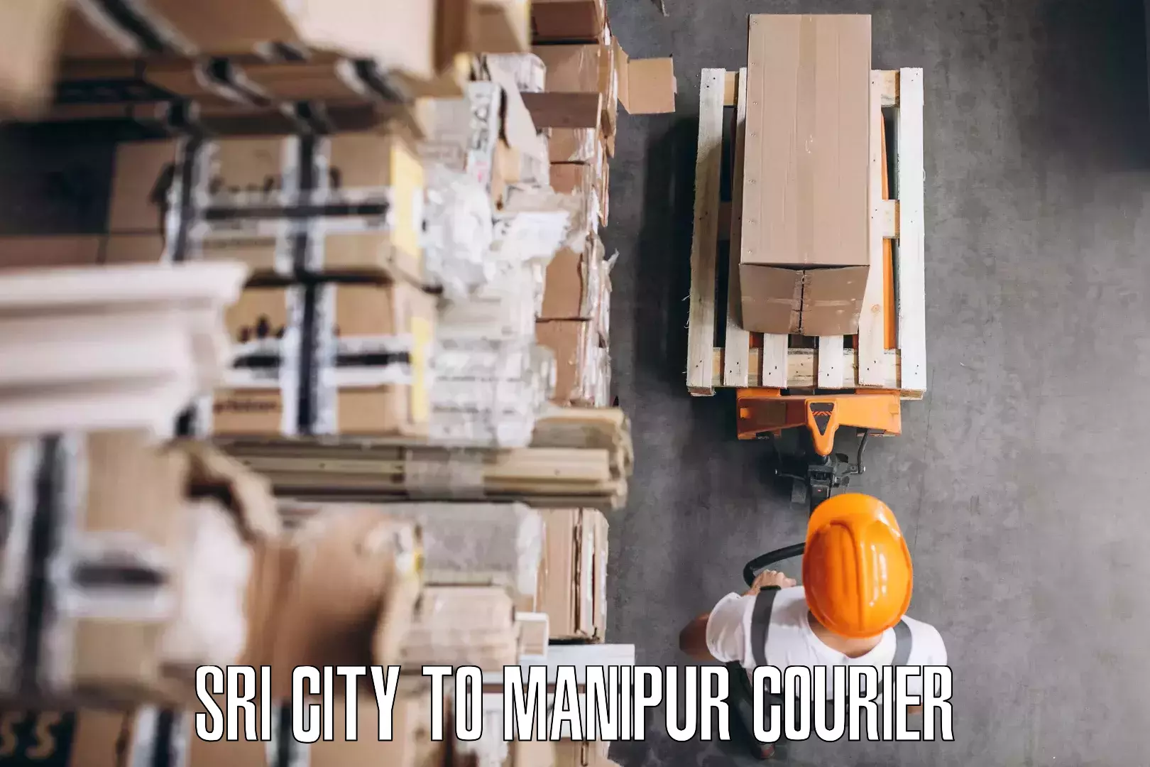 Professional packing and transport Sri City to Churachandpur
