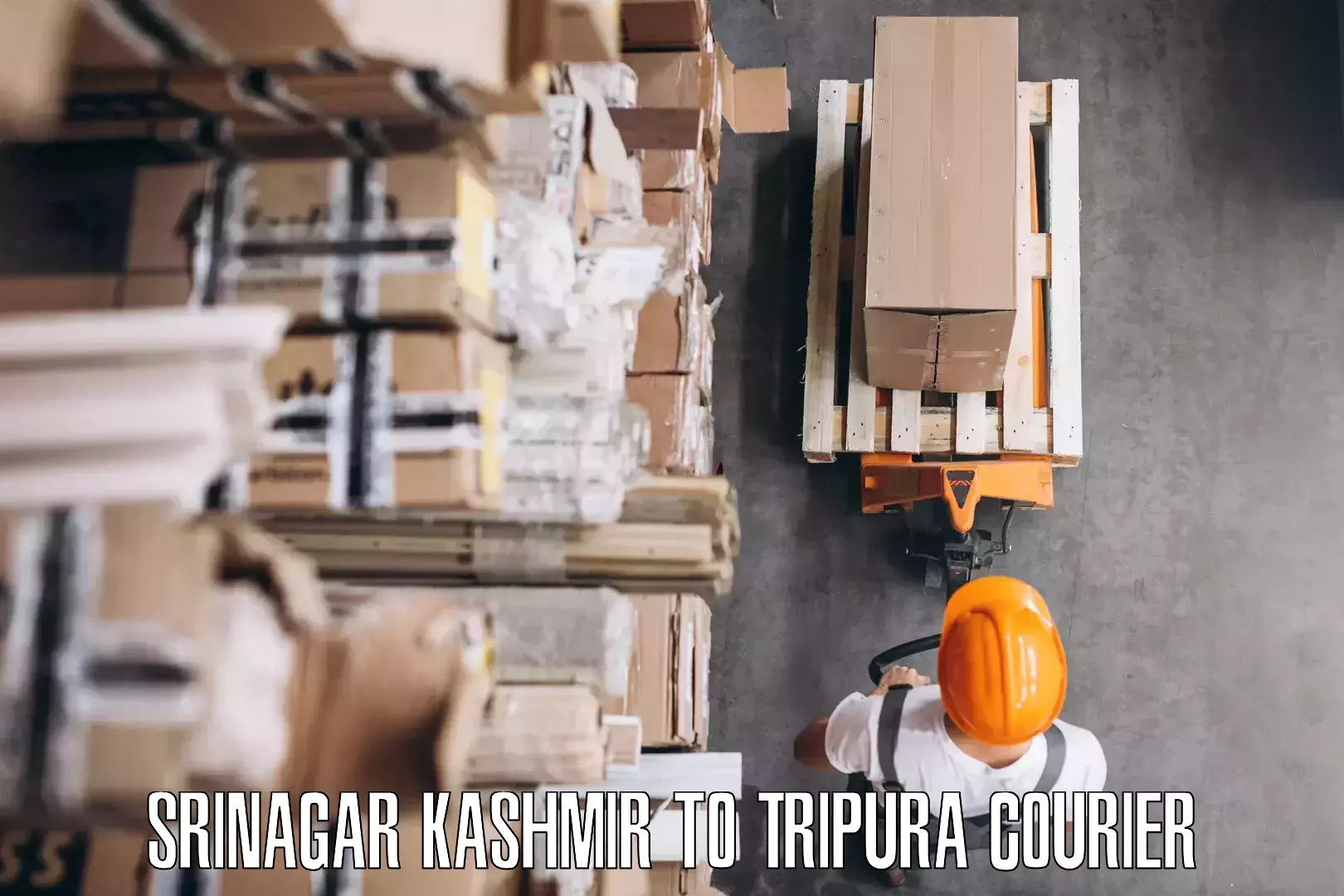 Home goods moving company Srinagar Kashmir to Tripura