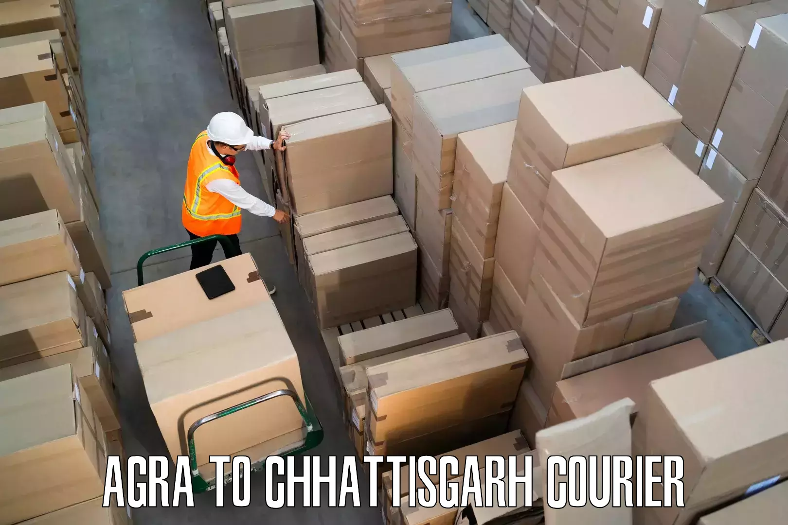 Dependable moving services in Agra to Sakti