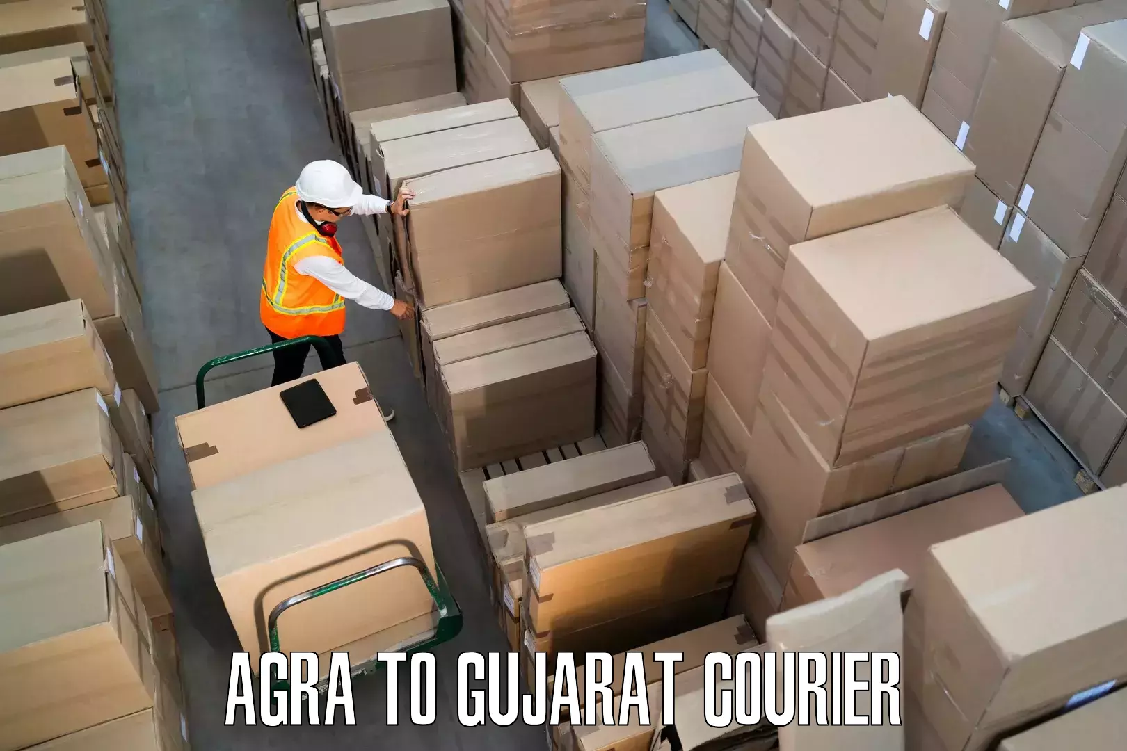 Moving and handling services Agra to Upleta