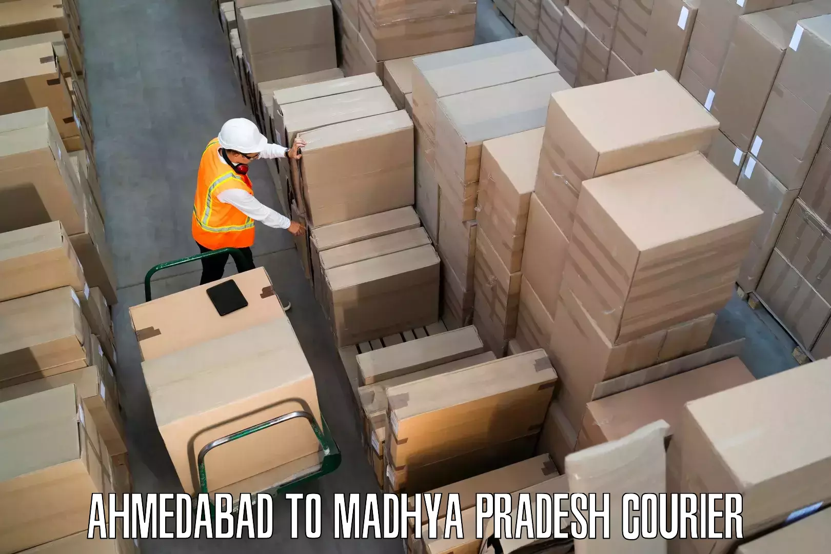 Household goods shipping Ahmedabad to Harda
