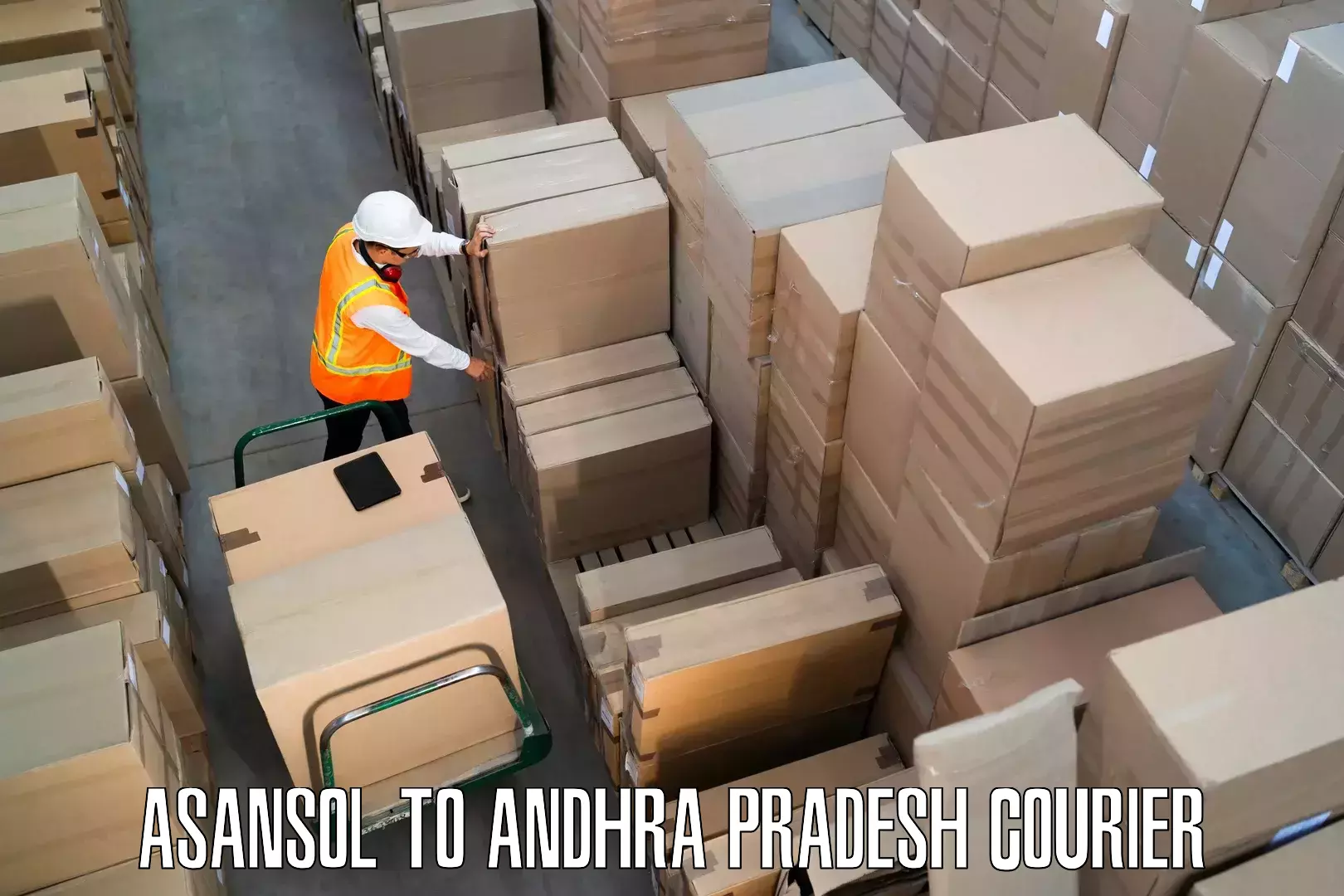 Tailored moving services in Asansol to Kovvur