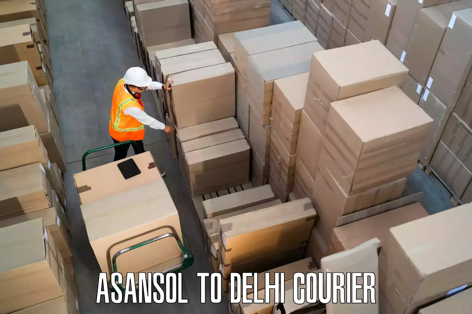Stress-free household moving Asansol to East Delhi