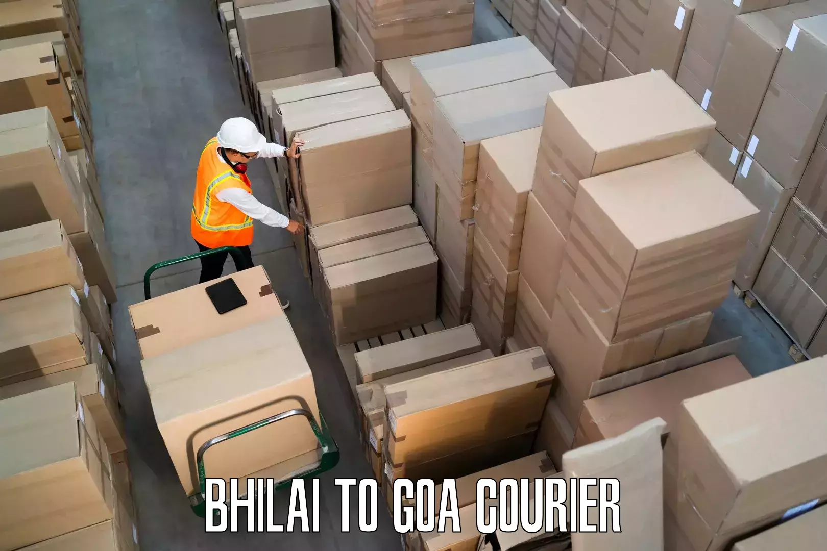 Expert household movers Bhilai to Panaji