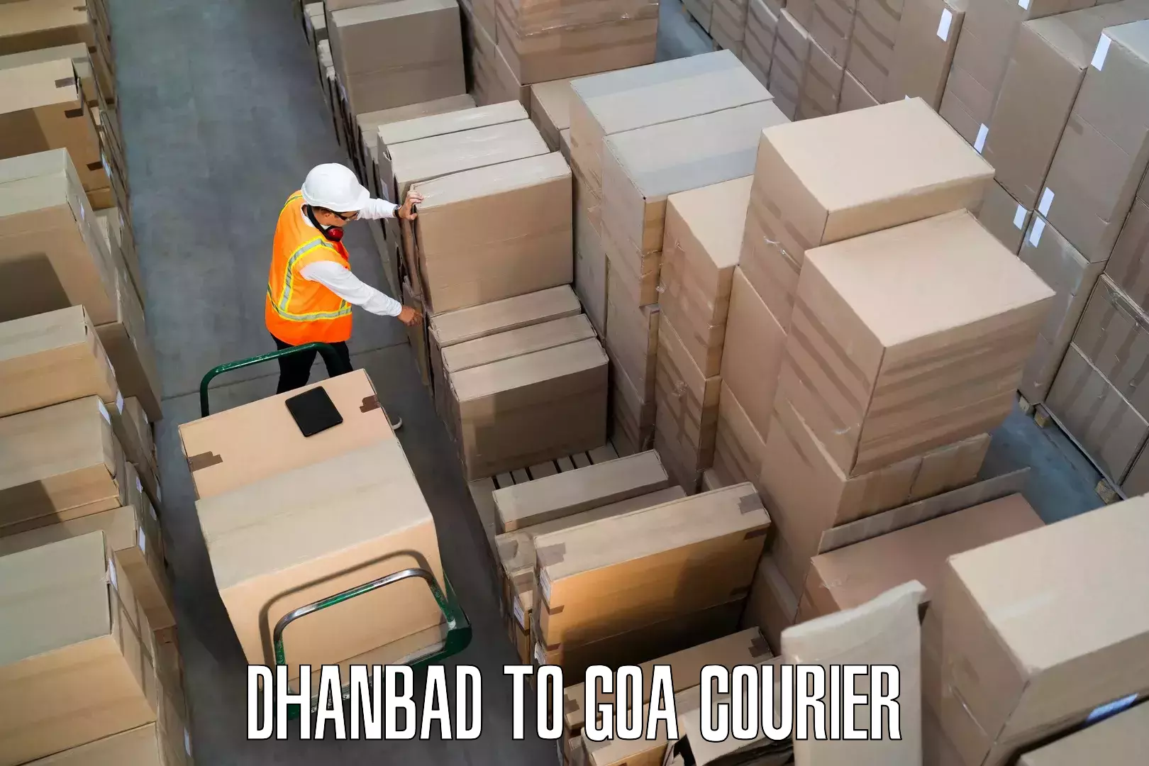 Easy furniture transport Dhanbad to IIT Goa