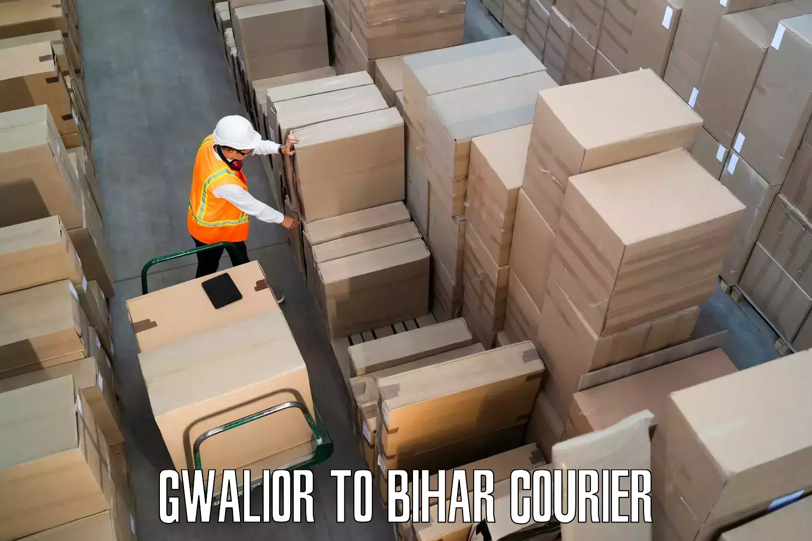 Quality furniture movers Gwalior to Rusera