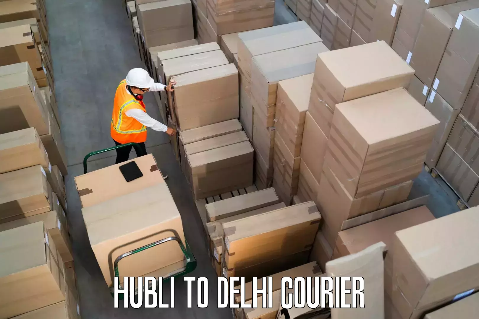 Household goods transporters Hubli to Delhi