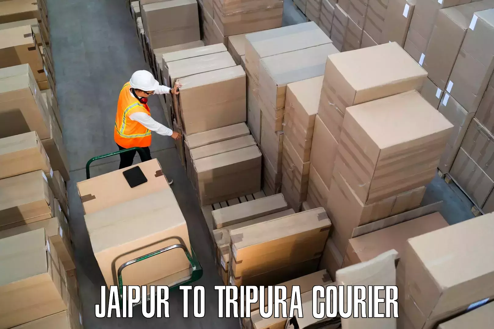 Expert goods movers Jaipur to Agartala