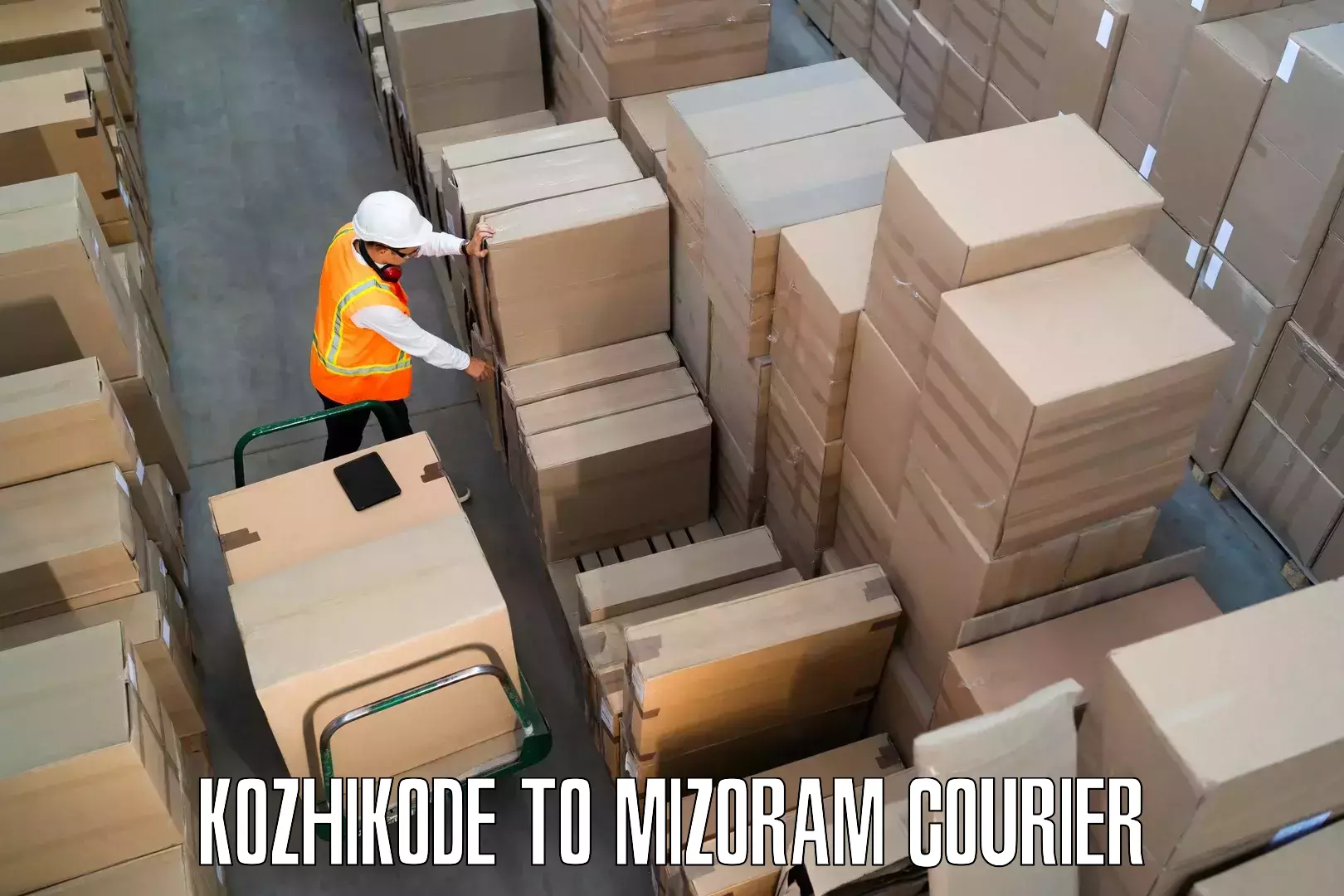 High-quality moving services Kozhikode to Mizoram University Aizawl