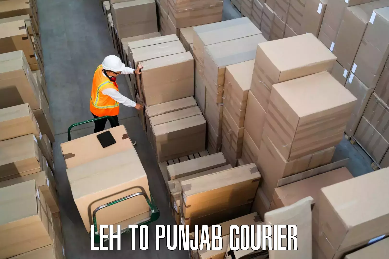 Professional home goods transport Leh to Jalalabad