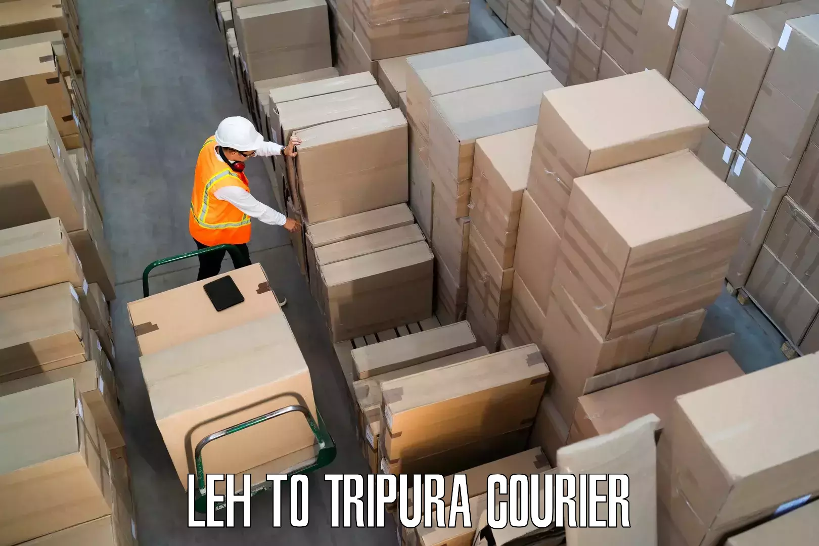 Skilled furniture transporters Leh to NIT Agartala