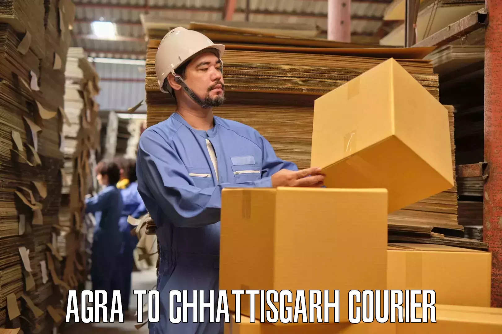 Efficient relocation services Agra to Chirimiri