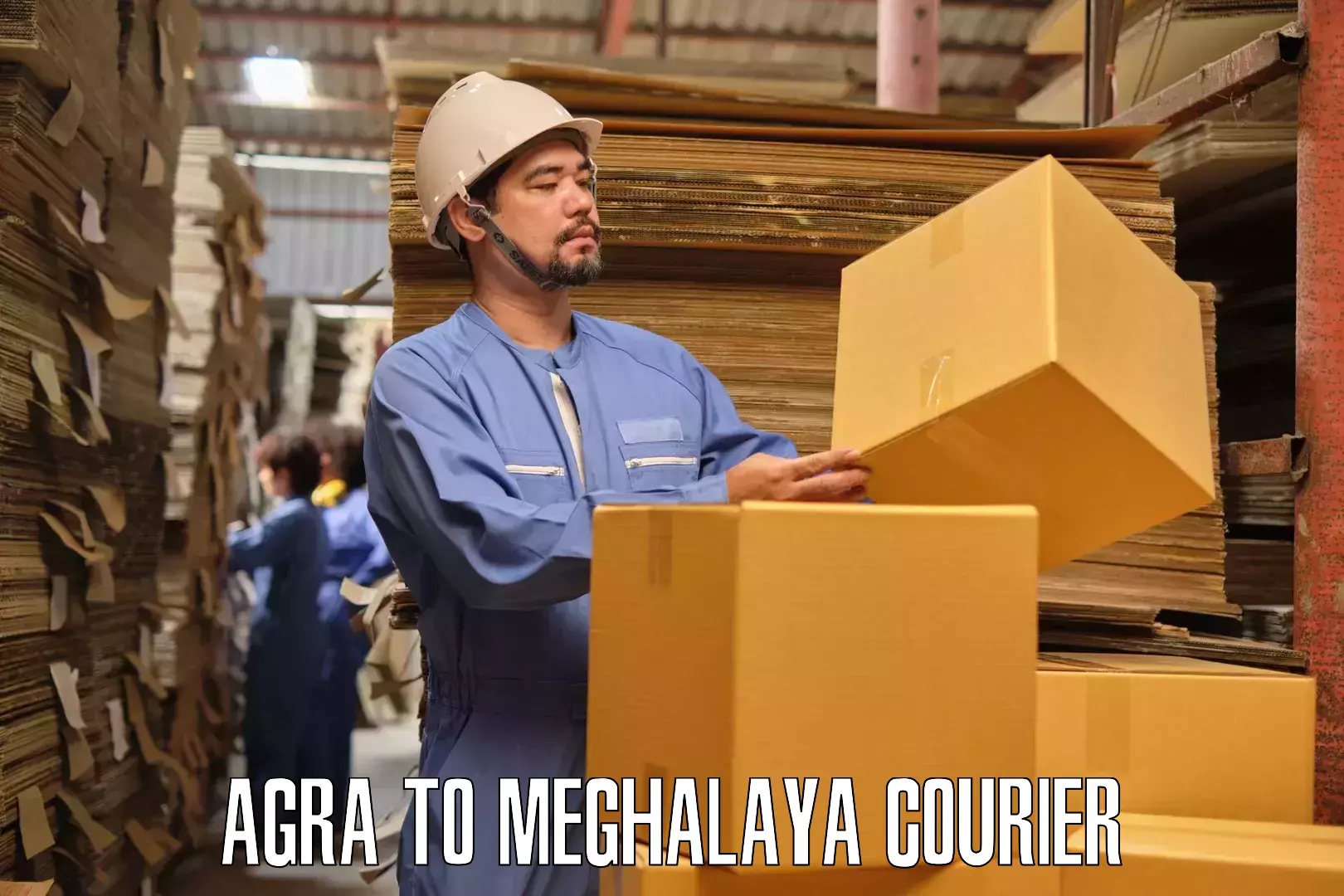 Quality moving company in Agra to Marshillong