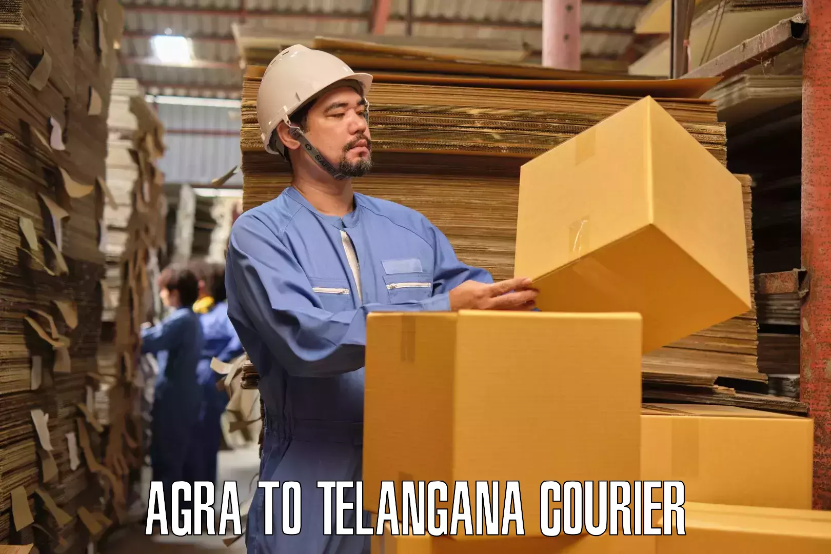 Quality furniture transport Agra to Telangana
