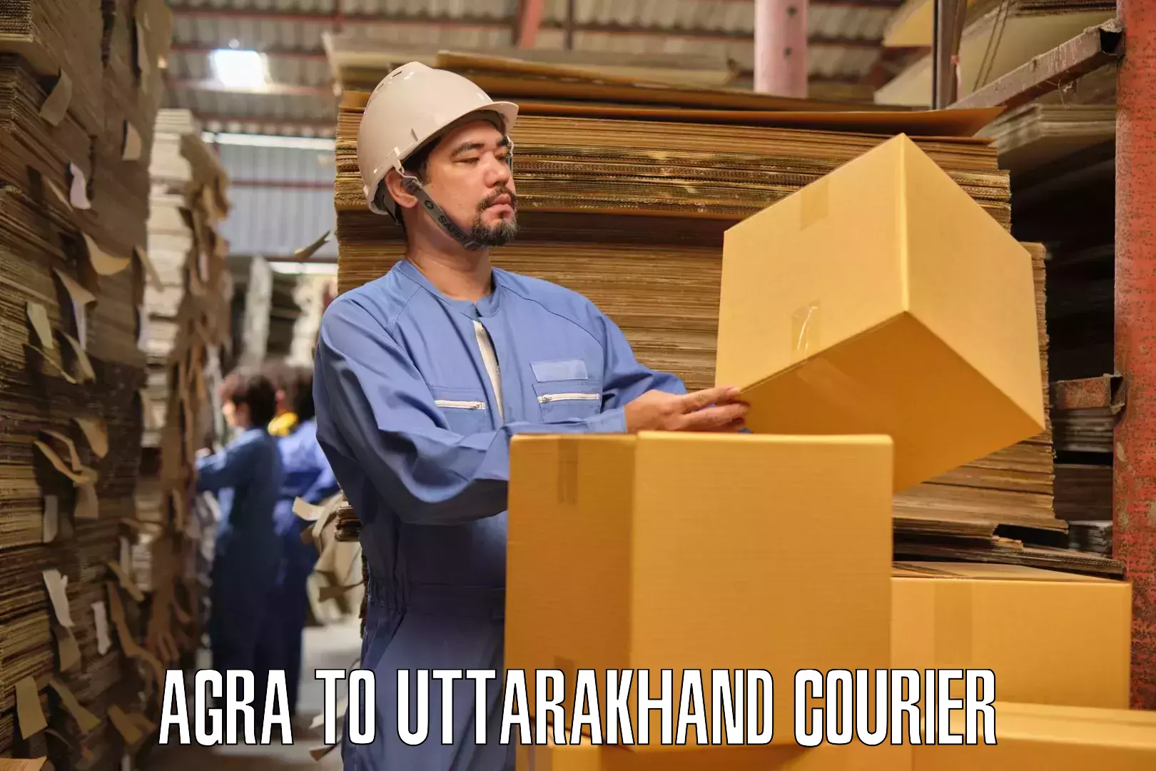 Easy furniture transport Agra to Uttarakhand