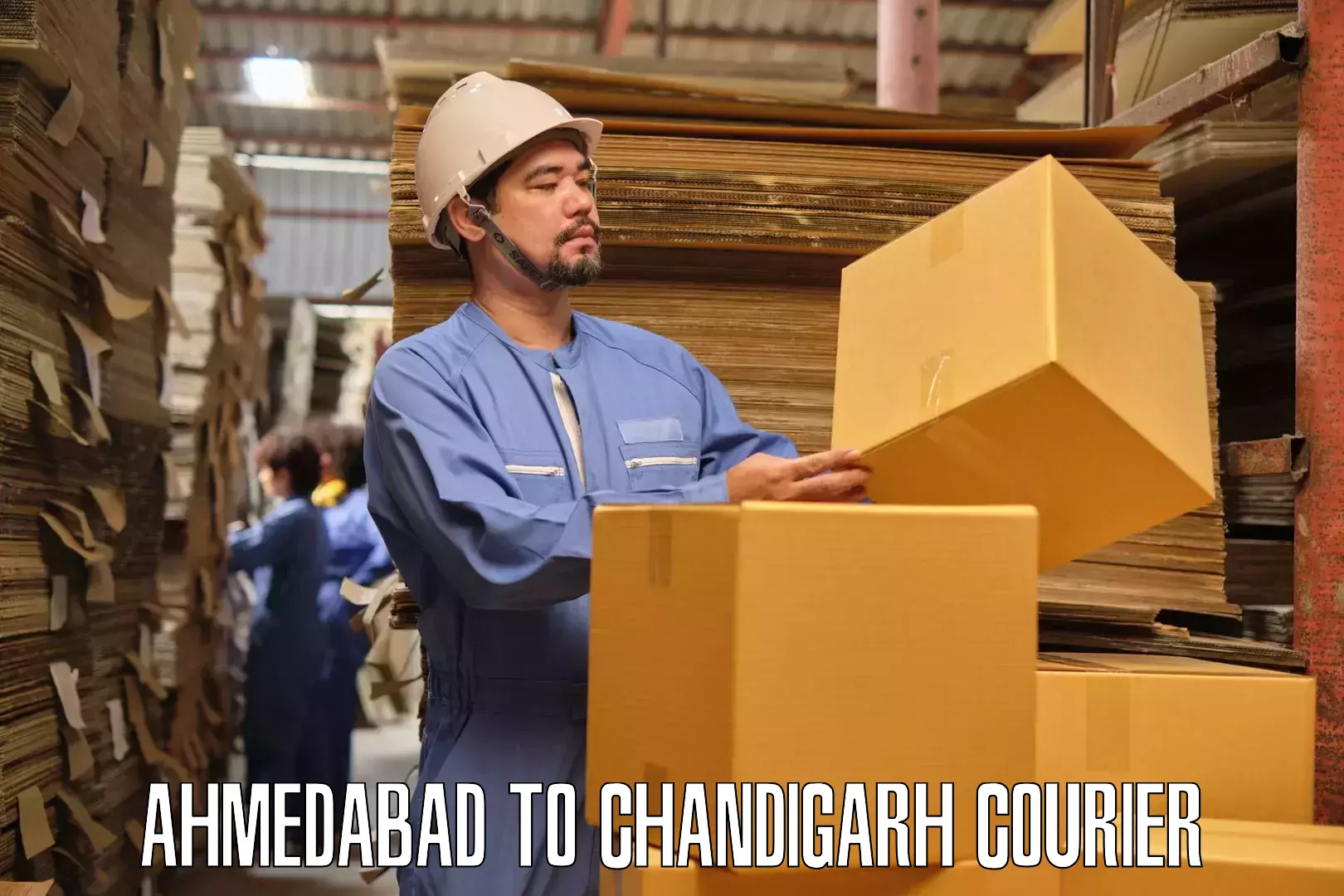 Comprehensive home shifting Ahmedabad to Panjab University Chandigarh