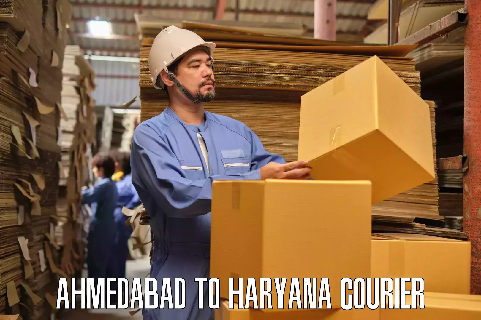 Skilled furniture transport Ahmedabad to Dharuhera