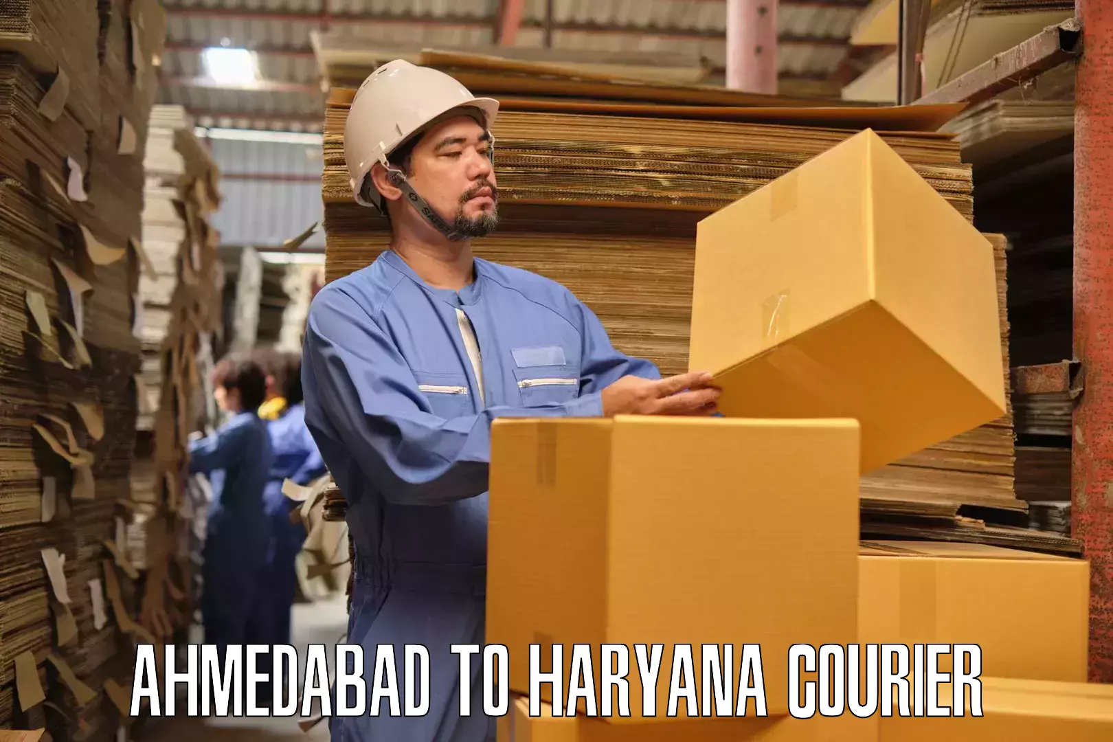 Personalized moving service Ahmedabad to Shahabad Markanda