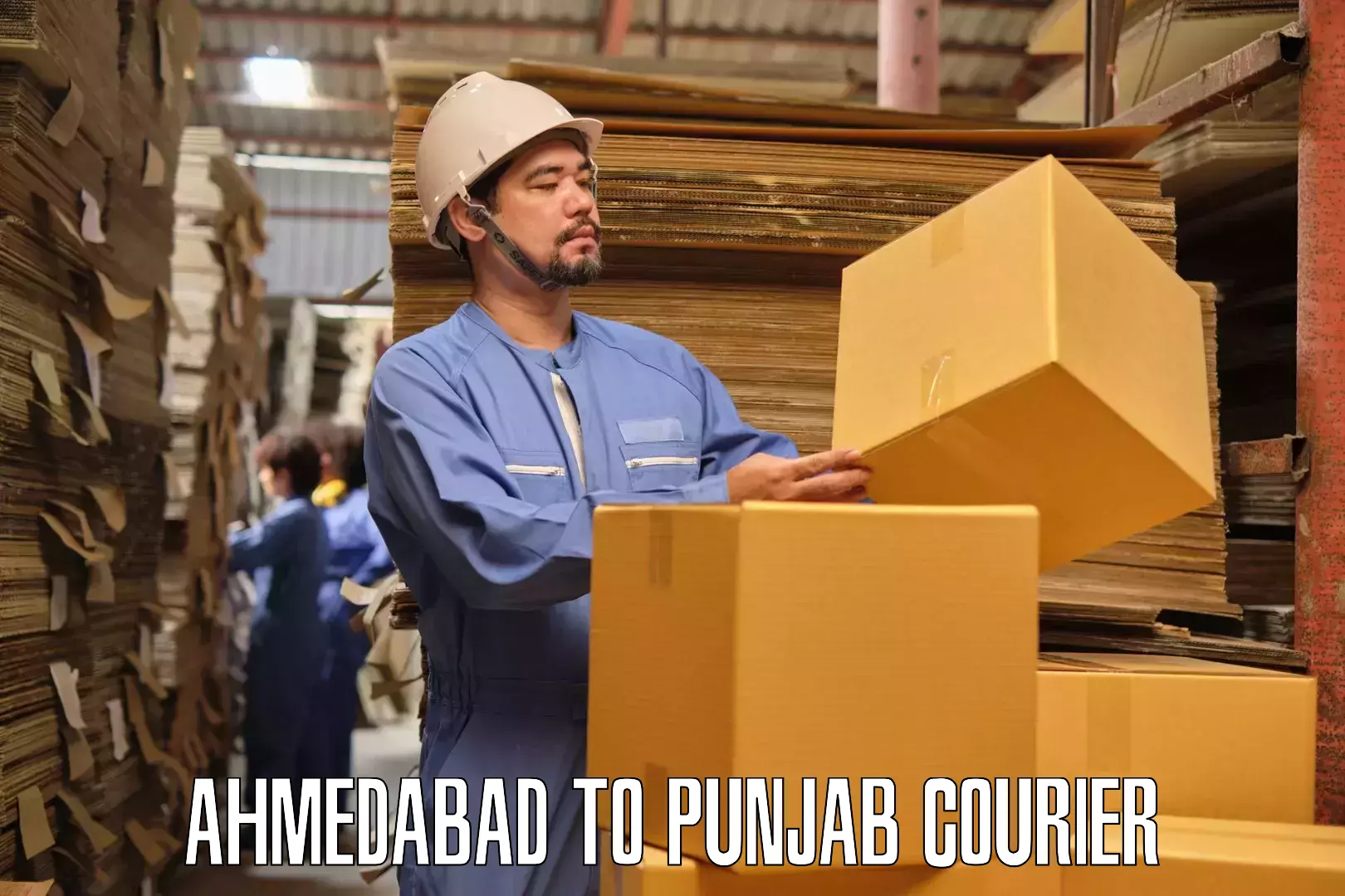 Advanced household moving services Ahmedabad to Punjab