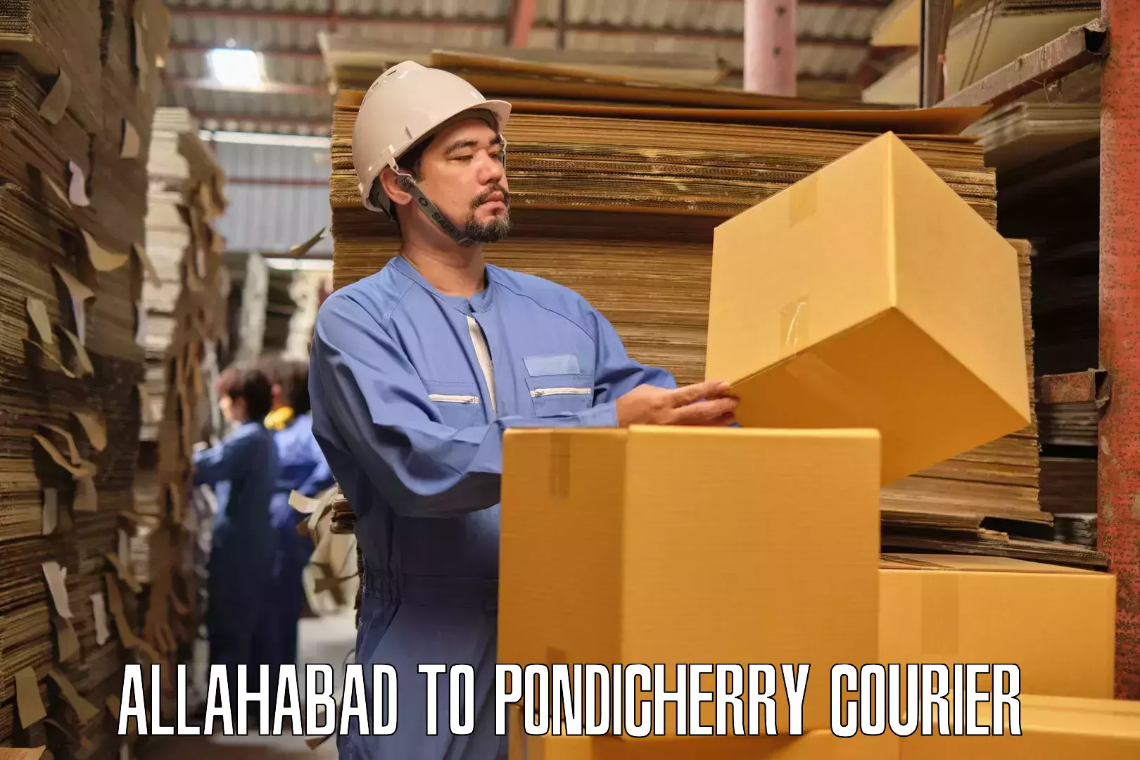 Furniture moving and handling Allahabad to Pondicherry University