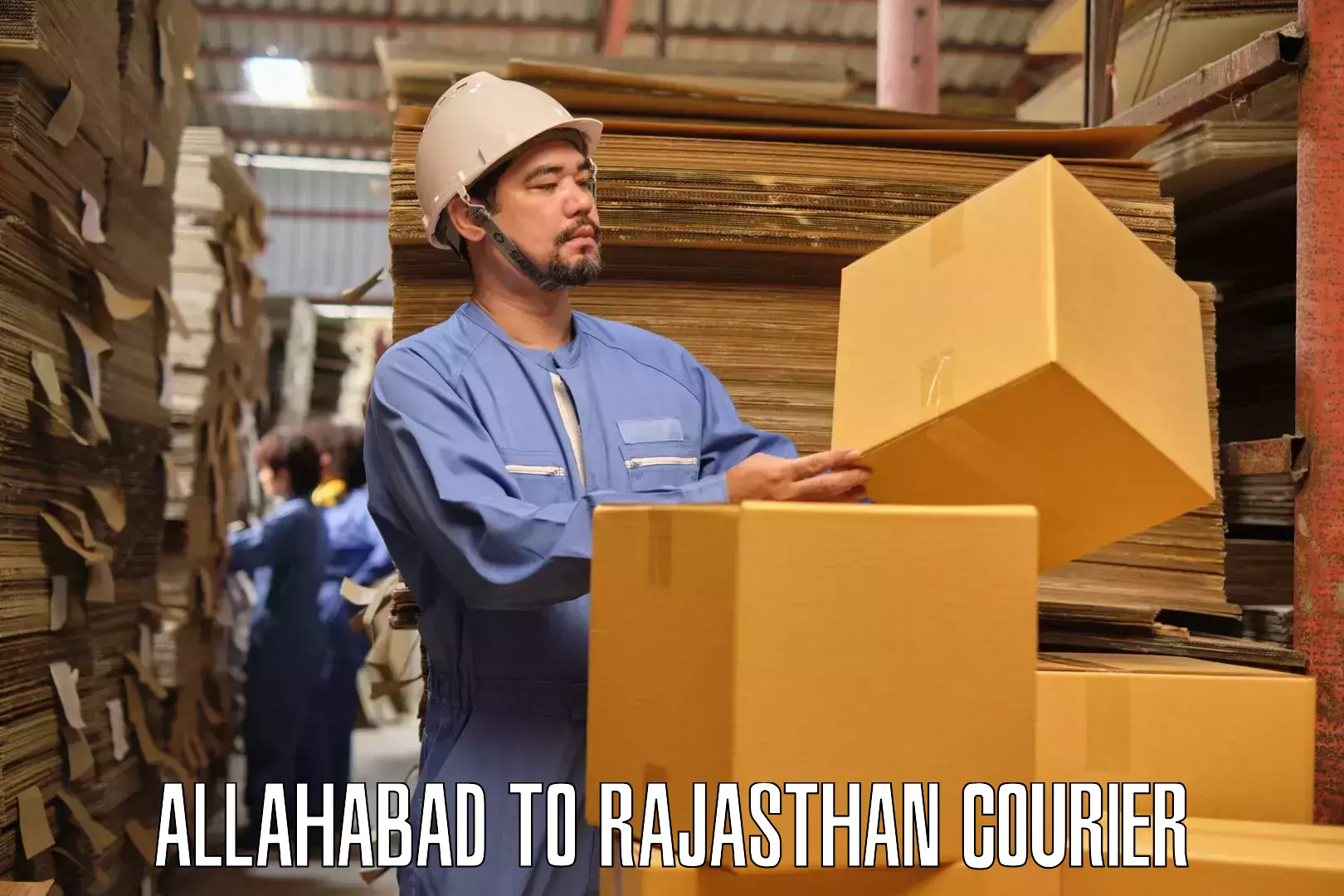 Comprehensive goods transport Allahabad to Rajgarh Rajasthan