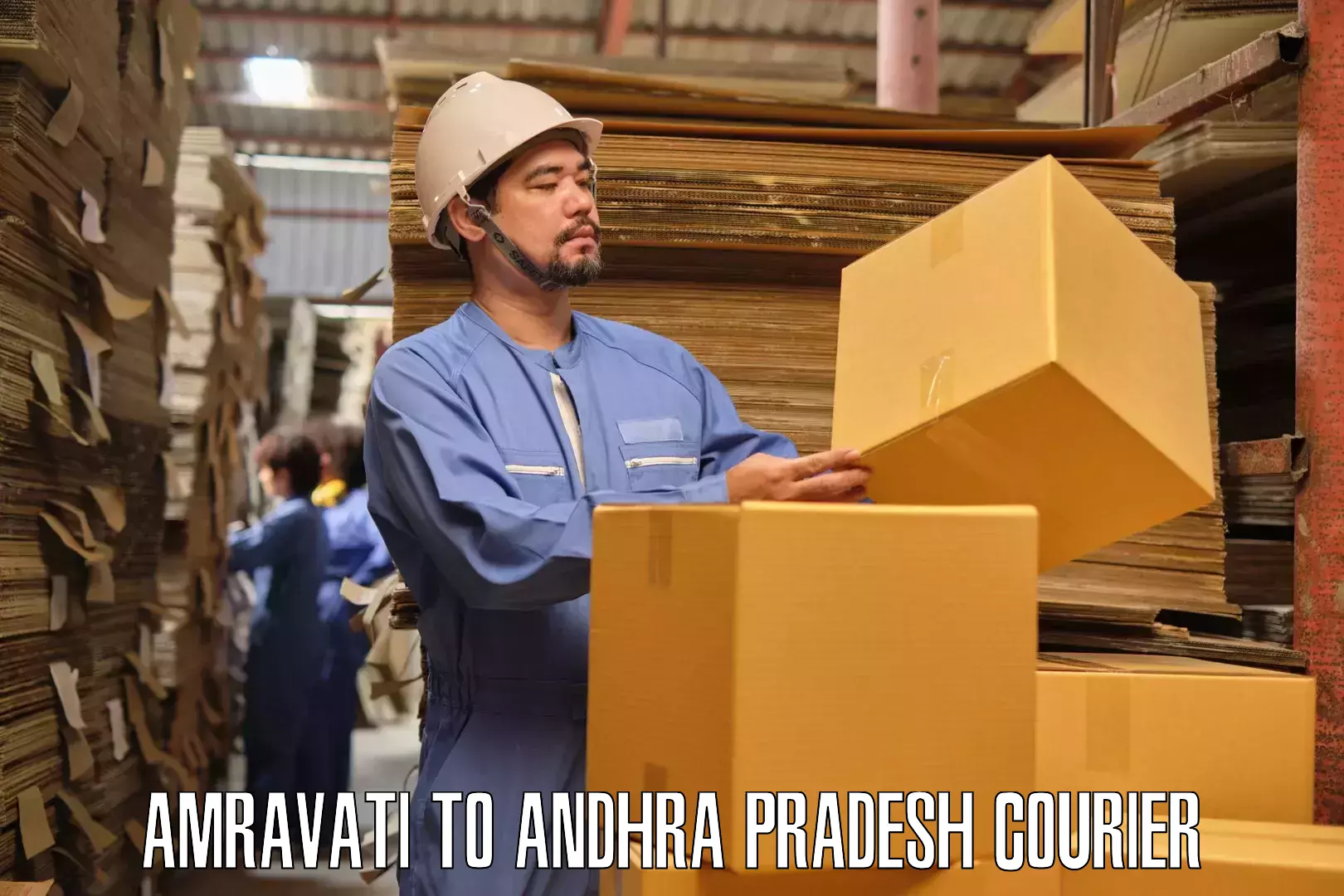 Advanced household movers Amravati to Palasa