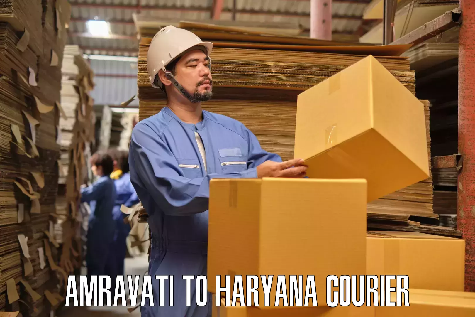 Furniture moving service Amravati to Yamuna Nagar