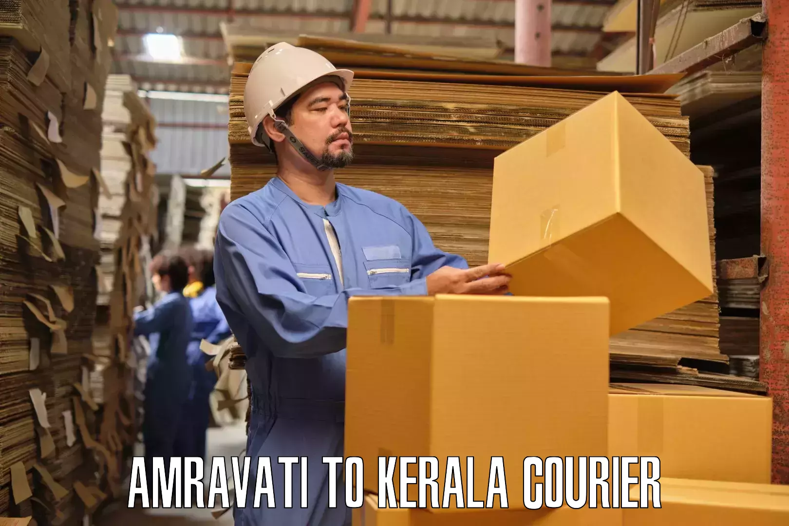 Local home movers in Amravati to Kottayam