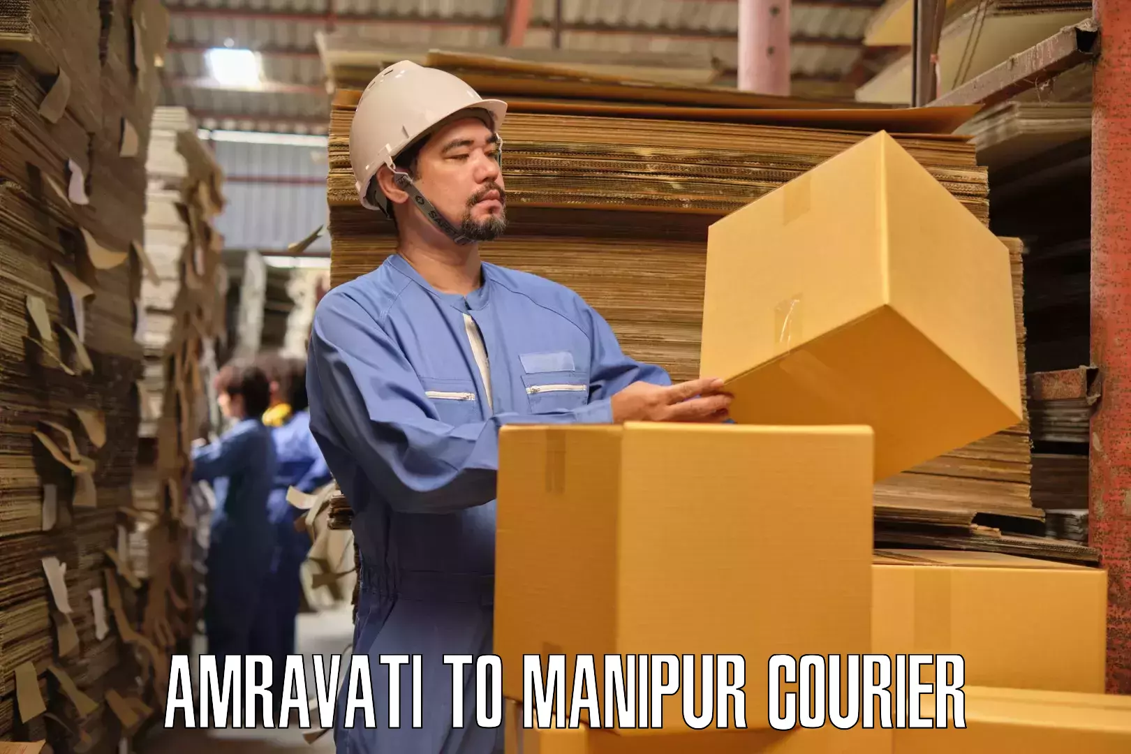 Full-service household moving Amravati to NIT Manipur