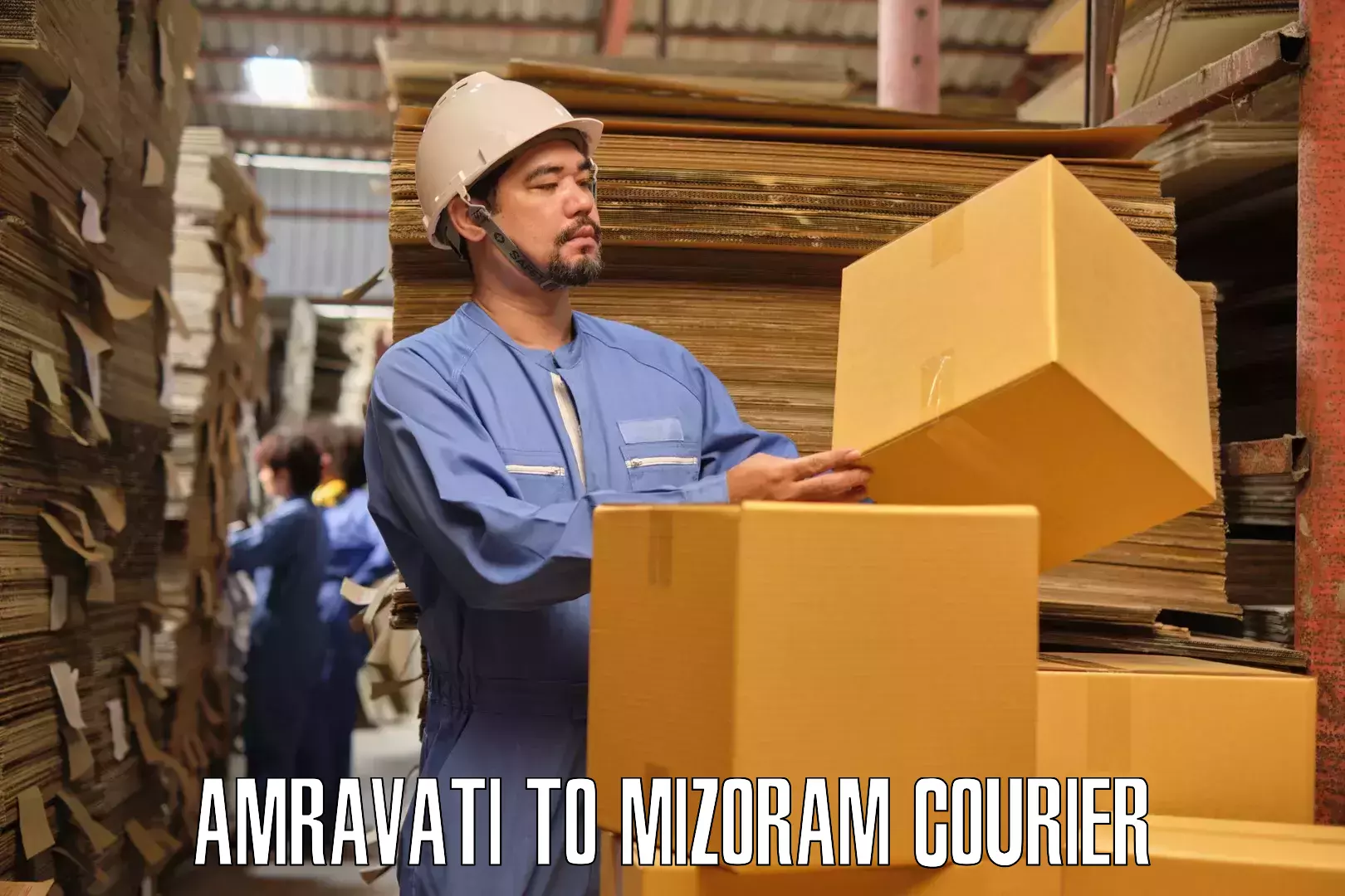 High-quality moving services Amravati to Thenzawl