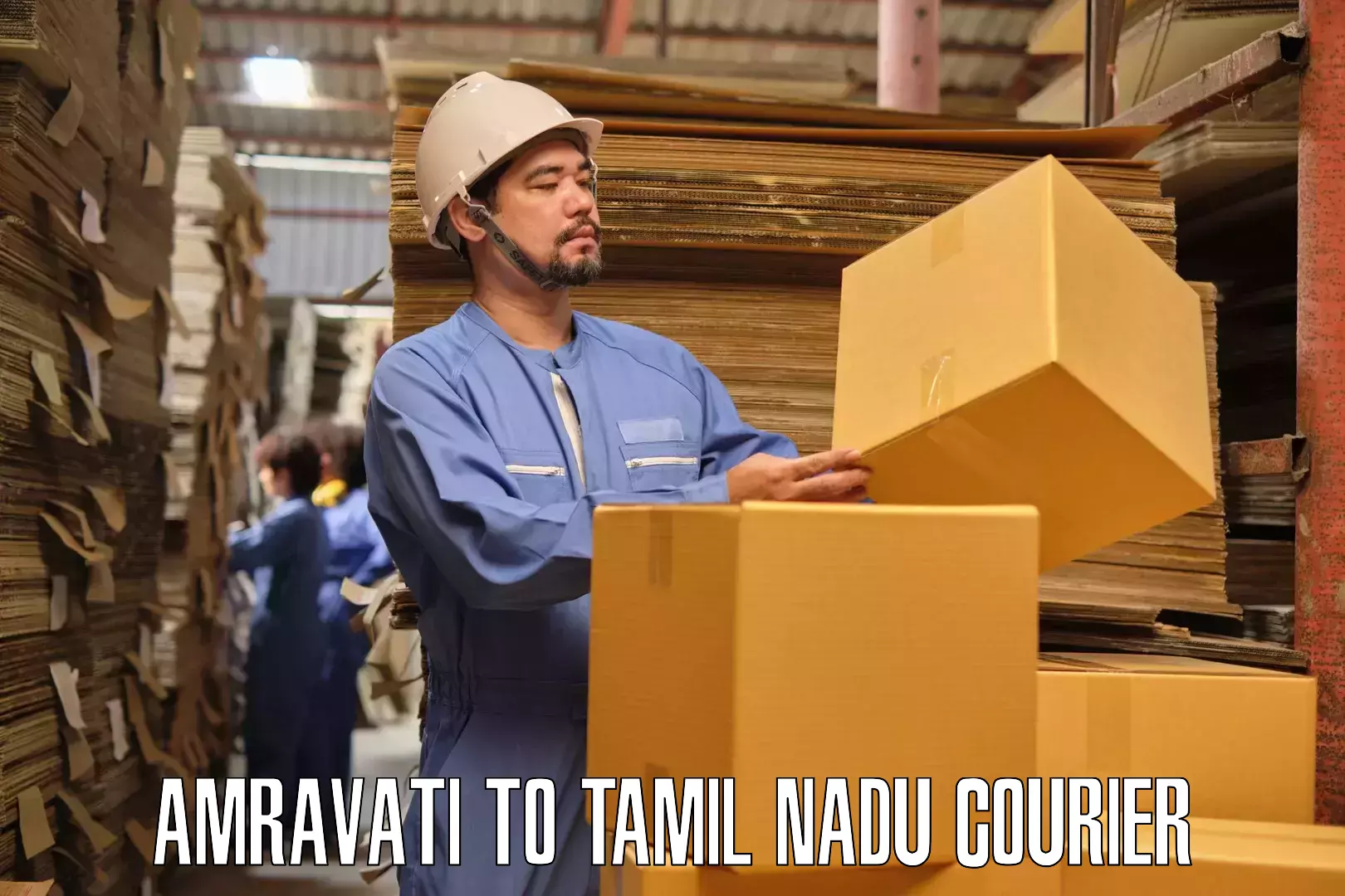 Affordable moving solutions Amravati to Puliampatti