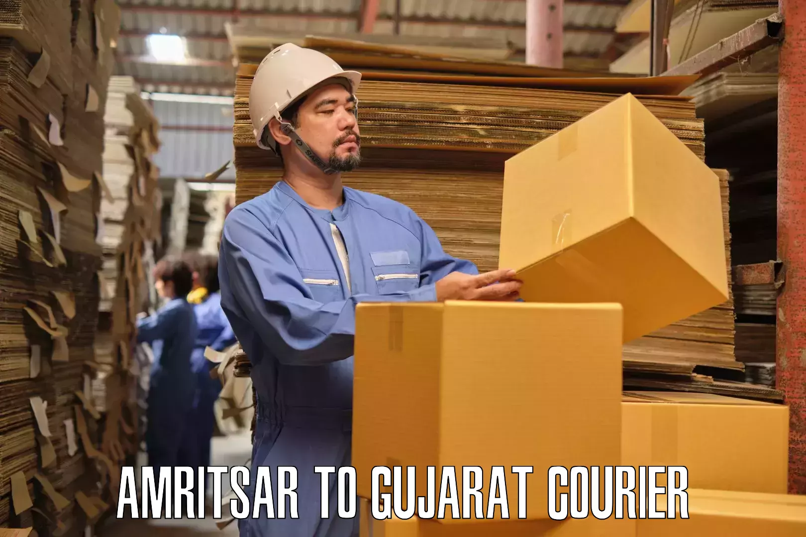Tailored furniture transport Amritsar to Gandhidham