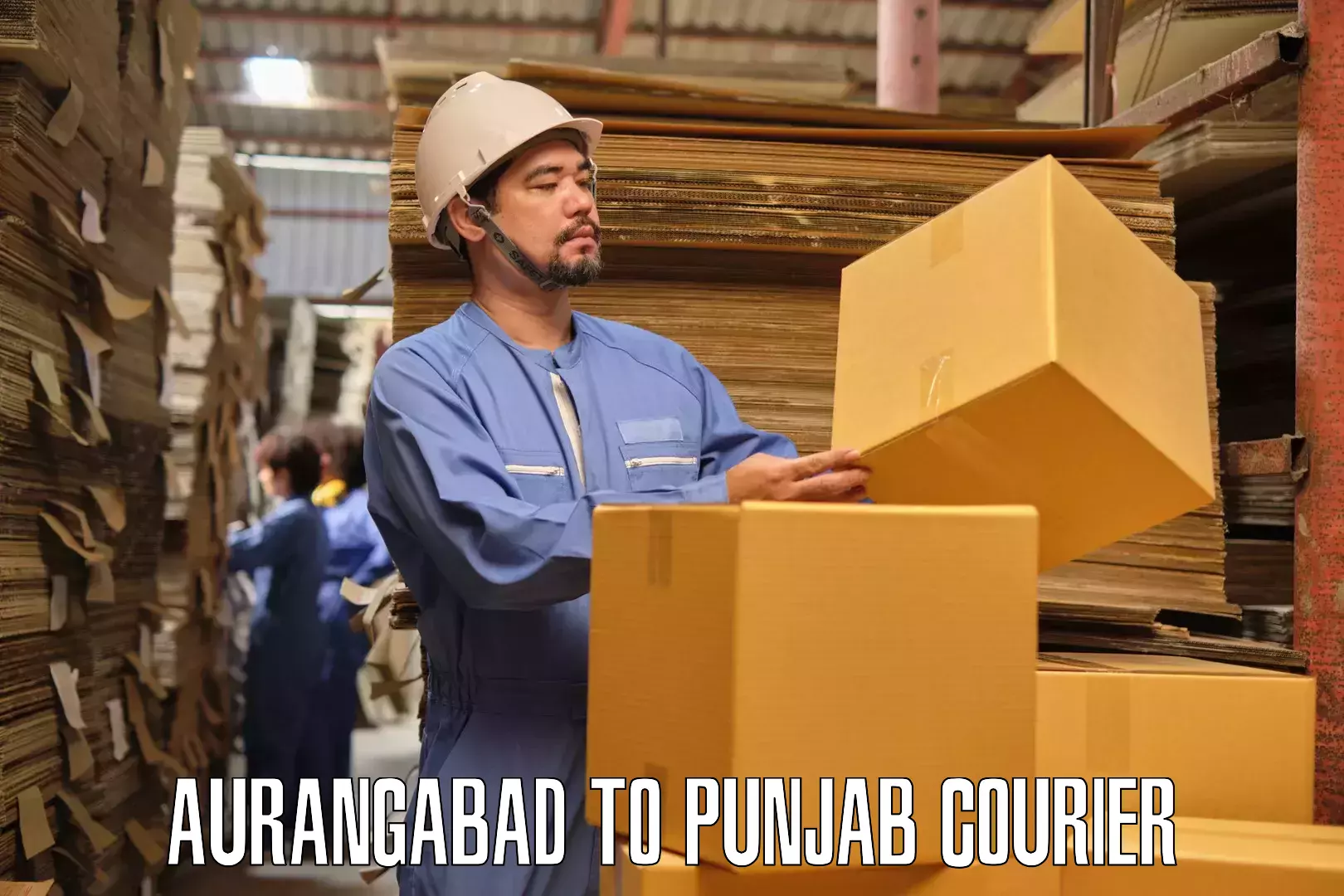 Furniture shipping services Aurangabad to Mansa