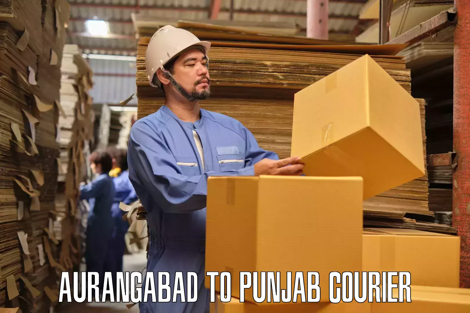 Household goods transport service Aurangabad to Adampur Jalandhar