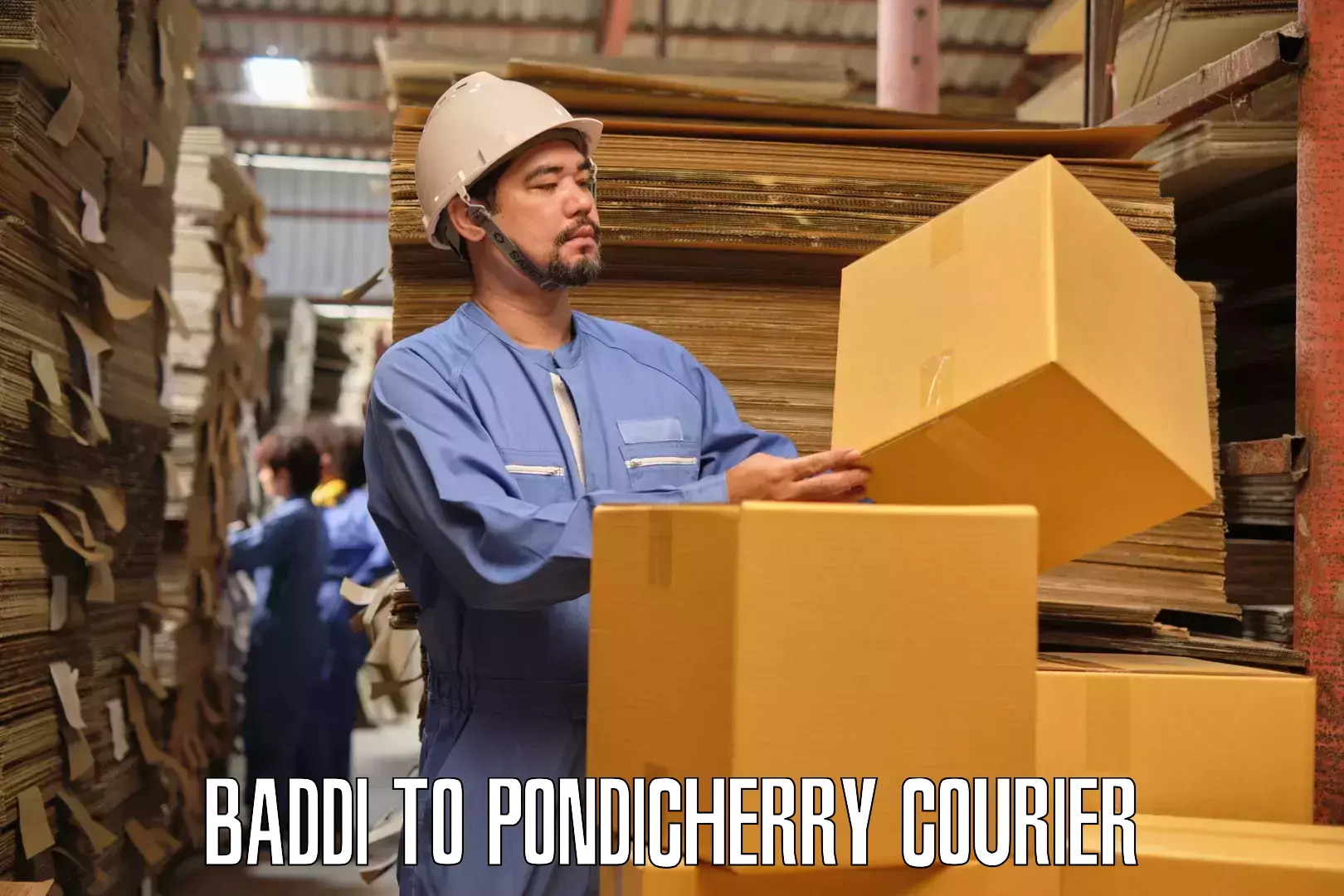 High-quality moving services in Baddi to Pondicherry