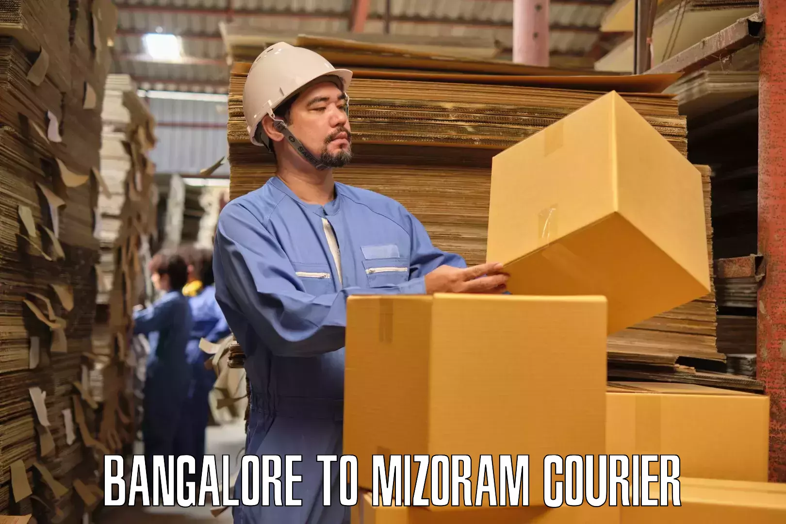 Local moving services Bangalore to Mizoram University Aizawl