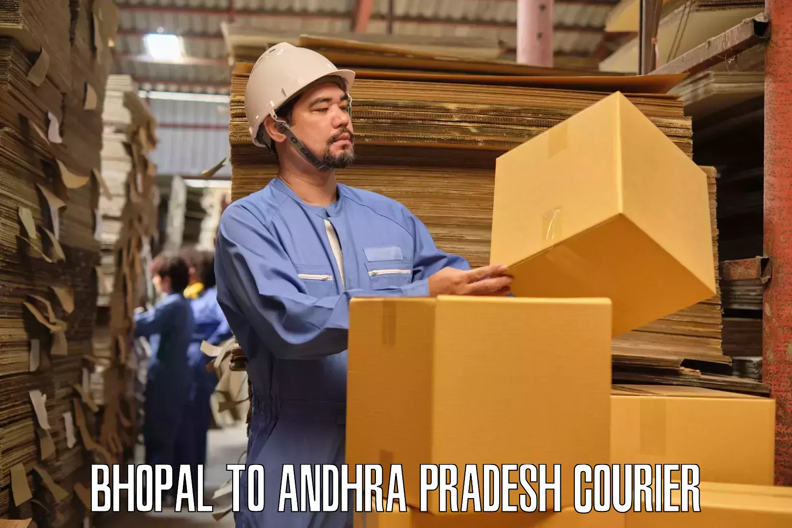 Residential furniture transport Bhopal to Araku
