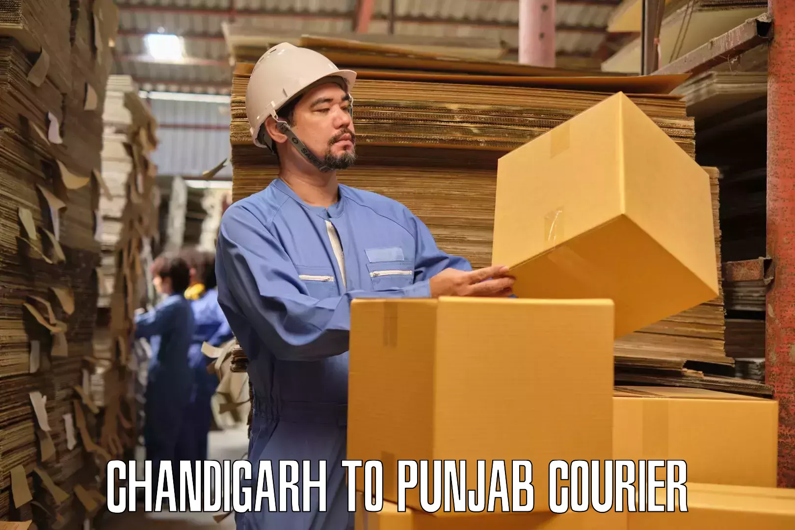 Household goods shipping Chandigarh to Nawanshahr