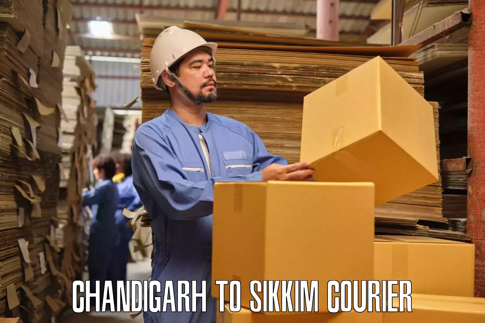 Safe moving services Chandigarh to West Sikkim