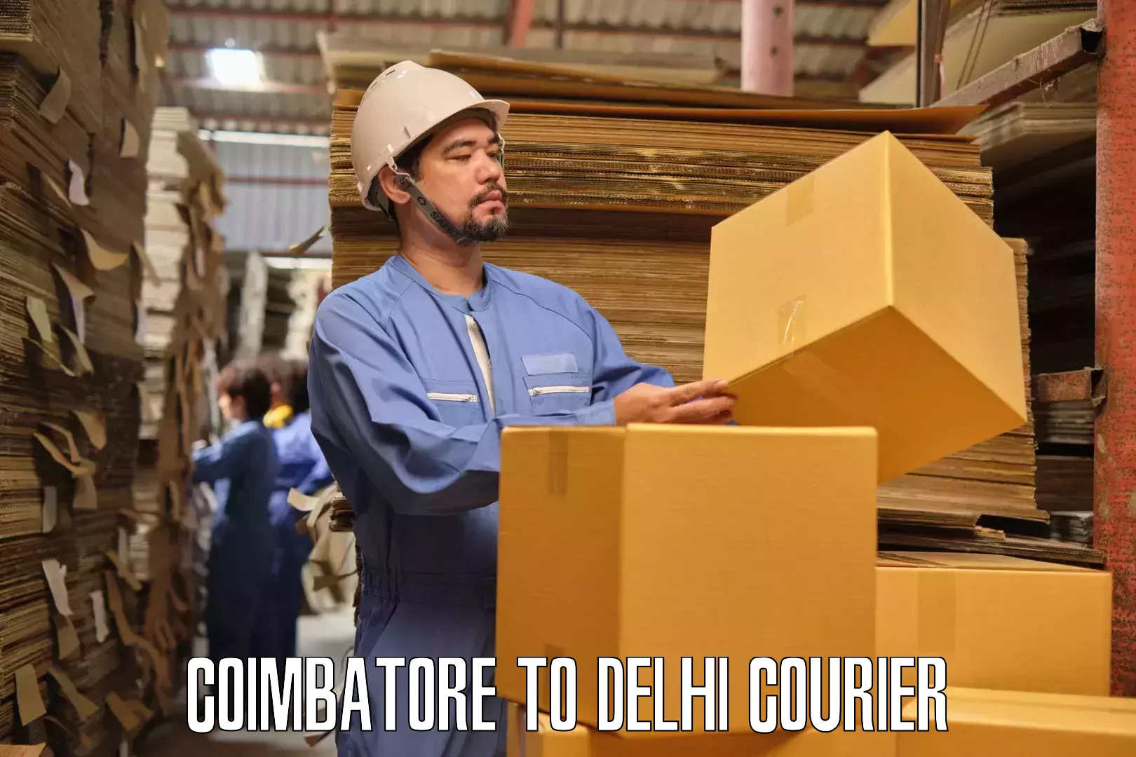 Reliable furniture transport Coimbatore to University of Delhi