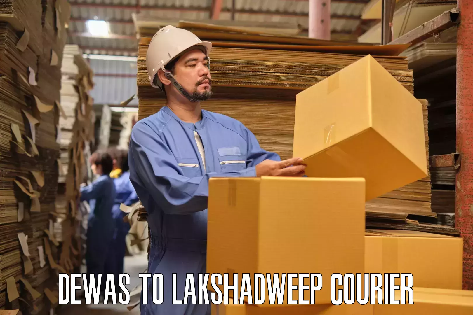 Dependable household movers Dewas to Lakshadweep