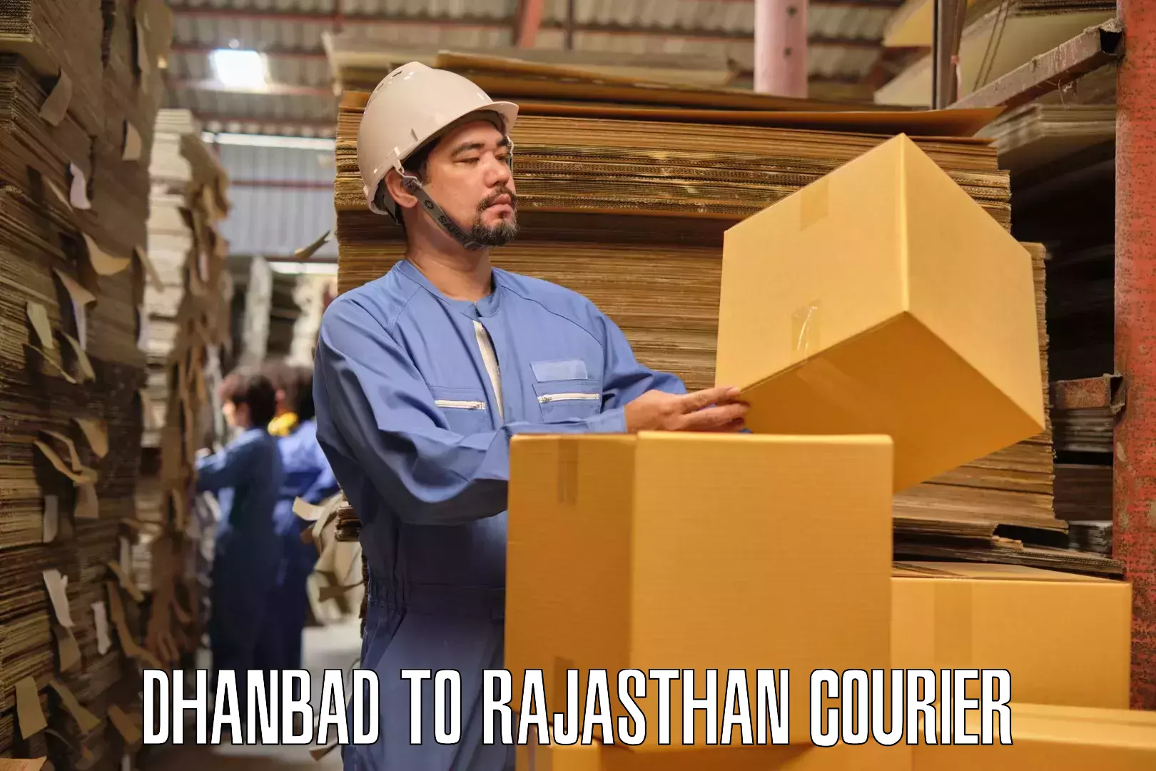 Reliable movers in Dhanbad to Raipur Pali