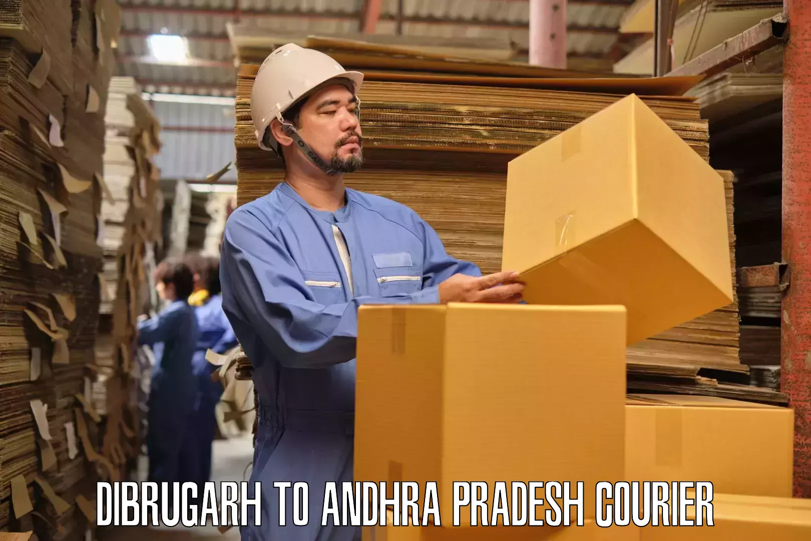 Professional movers and packers Dibrugarh to Bhimavaram