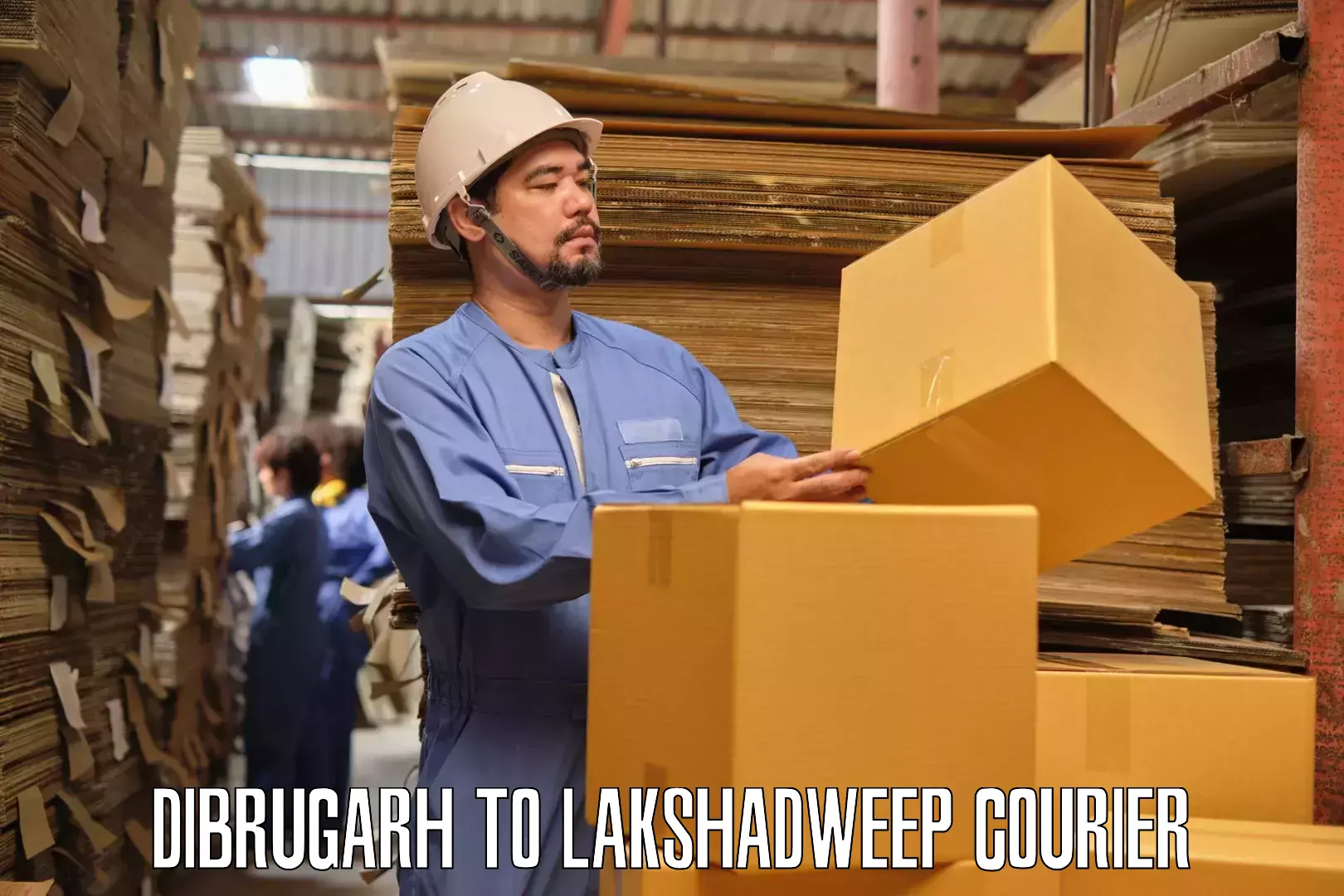Furniture moving experts in Dibrugarh to Lakshadweep