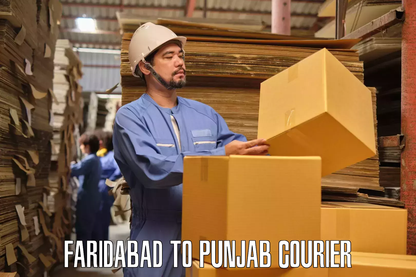 Efficient home goods movers in Faridabad to Punjab