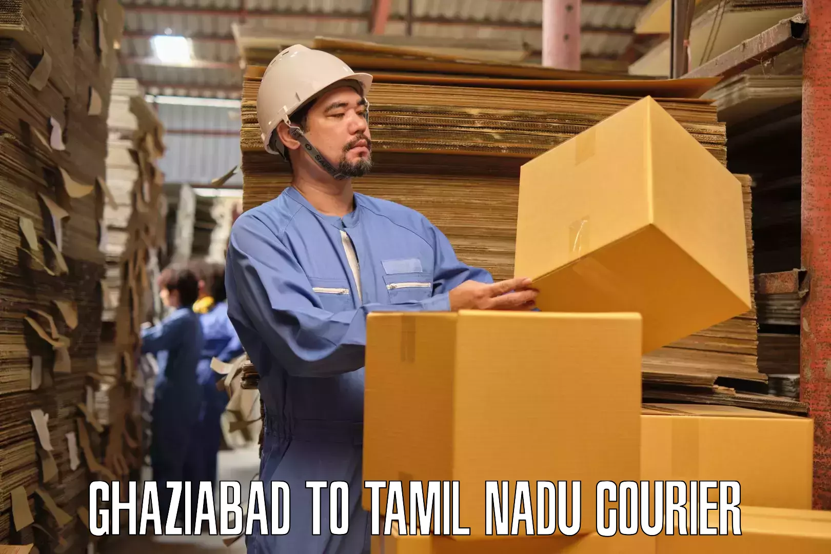 Professional packing and transport Ghaziabad to Tamil Nadu