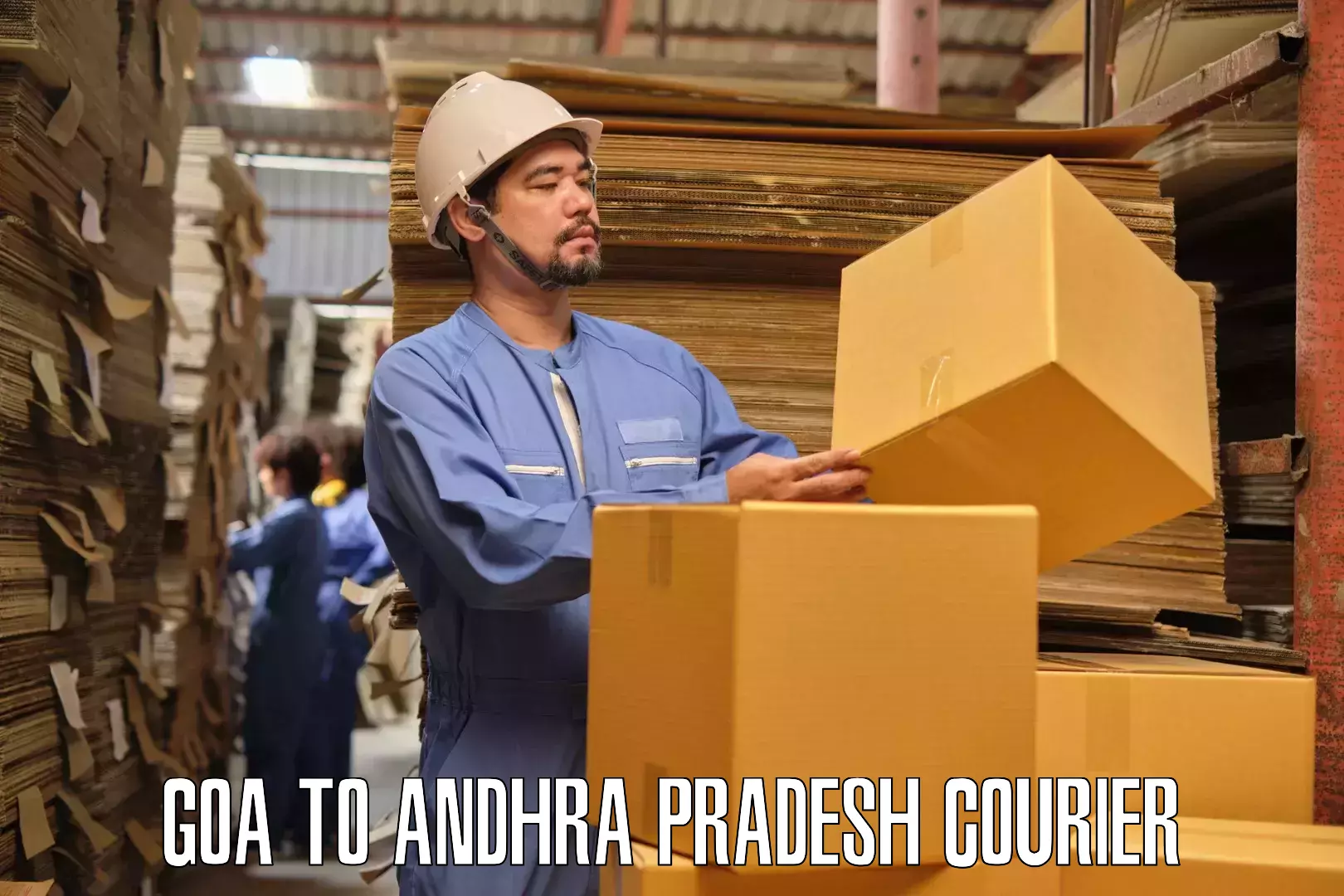 Advanced household movers Goa to Pamuru