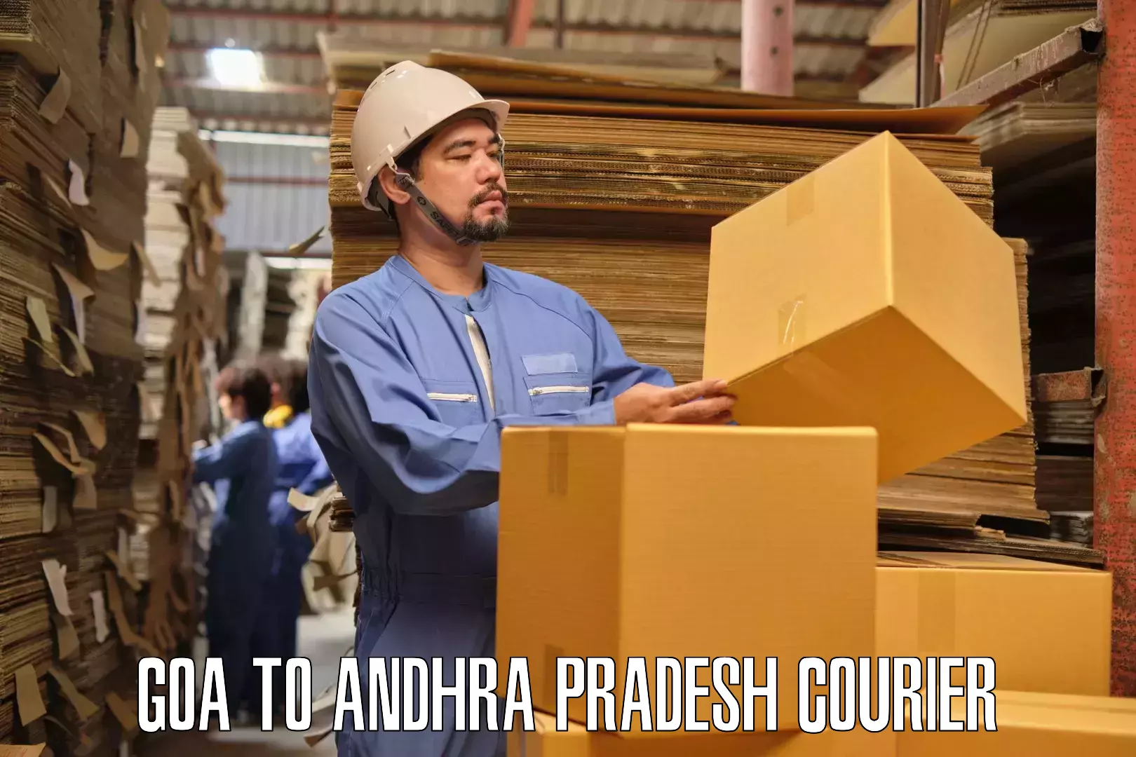 Furniture shipping services Goa to Koneru Lakshmaiah Education Foundation University Vaddeswaram